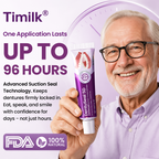 Timilk® DentuSeal 5D Advanced Denture Cushion Adhesive 🦷 Up to 5 Days of Flexible Cushion Hold