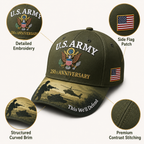 ⚡Father’s Day Sale - ❤️ U.S. Army 250th Anniversary Commemorative Embroidered Cap 🇺🇸