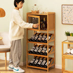 Living room wine cabinet, wall-mounted storage cabinet, display cabinet with a high-end feel, wine display case