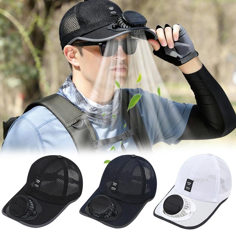 🔥Summer Special Offer-🧢Stay Cool Under the Sun — Without Holding a Fan