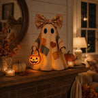 🔥🎁[Halloween Gifts]Lighted Vintage Patchwork Ghost-Buy 2 Get Free Shipping🔥