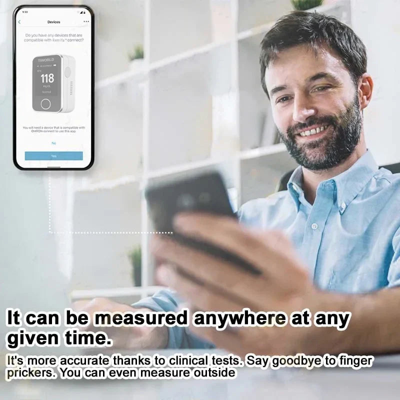 GlucoSense™ Wellness Monitoring Watch – Fast & Easy Daily Tracking