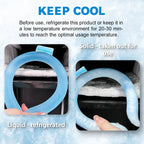 🔥LAST DAY 50% OFF - 🧊Reusable Cooling Neck Ring – Long-Lasting Sweat-Free Relief❄️🏆