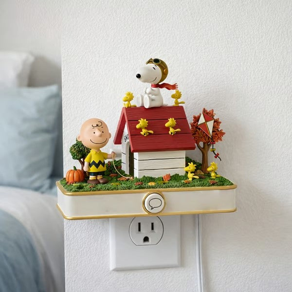 Peanuts Collectible Night Light🐶👧