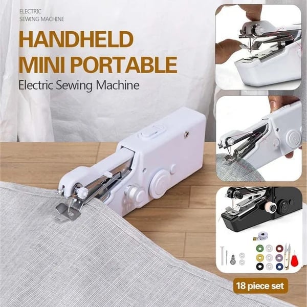 🔥 ROSOPLTM Handheld Mini Electric Sewing Machine[Make Your Life Easier✨]