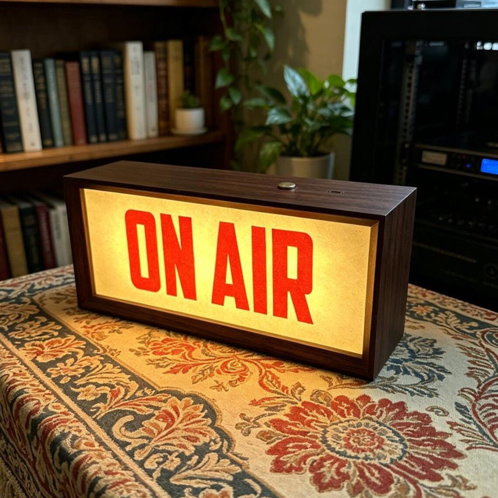 ON AIR Sign Lamp, Podcast Box Sign💋