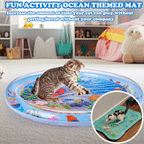 🔥Summer Hot Sale-50% Off😻Baby Pet Water Sensory Mat💋