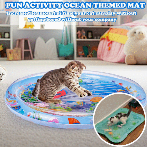 🔥Summer Hot Sale-50% Off😻Baby Pet Water Sensory Mat💋