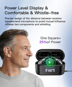 Coniler Bluetooth Hearing Aids with Smart App Self-Fitting, Personalized Hearing, Noise Reduction, Tinnitus Masking & Multiple Sound Modes