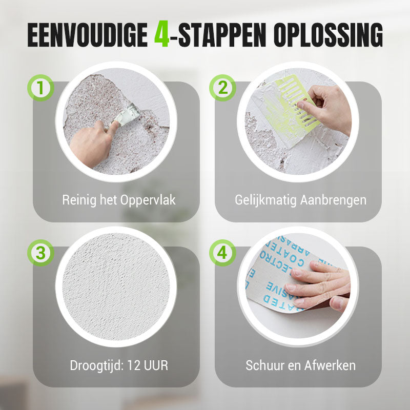 🛡Waterdichte en Schimmelbestendige Muurreparatiepasta🌿🔥