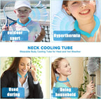 🔥LAST DAY 50% OFF - 🧊Reusable Cooling Neck Ring – Long-Lasting Sweat-Free Relief❄️🏆