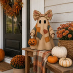 🔥🎁[Halloween Gifts]Lighted Vintage Patchwork Ghost-Buy 2 Get Free Shipping🔥