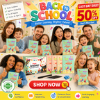 📚MagicBook | Kids Practice Copybook Set (4Pcs/Set)