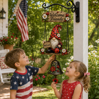 🔥Limited time 50% OFF – Rustic Garden Gnome Bell Outdoor Decor 🐞🌼🔥