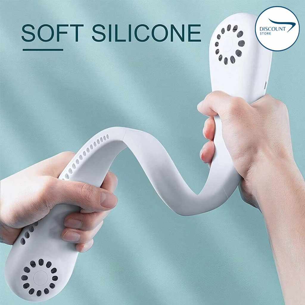 Portable Bladeless Hanging Neck Fan - (IMPORTED)🔥