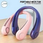 Portable Bladeless Hanging Neck Fan - (IMPORTED)🔥