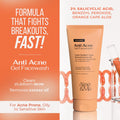 Anti-Acne Gel Face Wash with Salicylic Acid & Niacinamide for Pimples