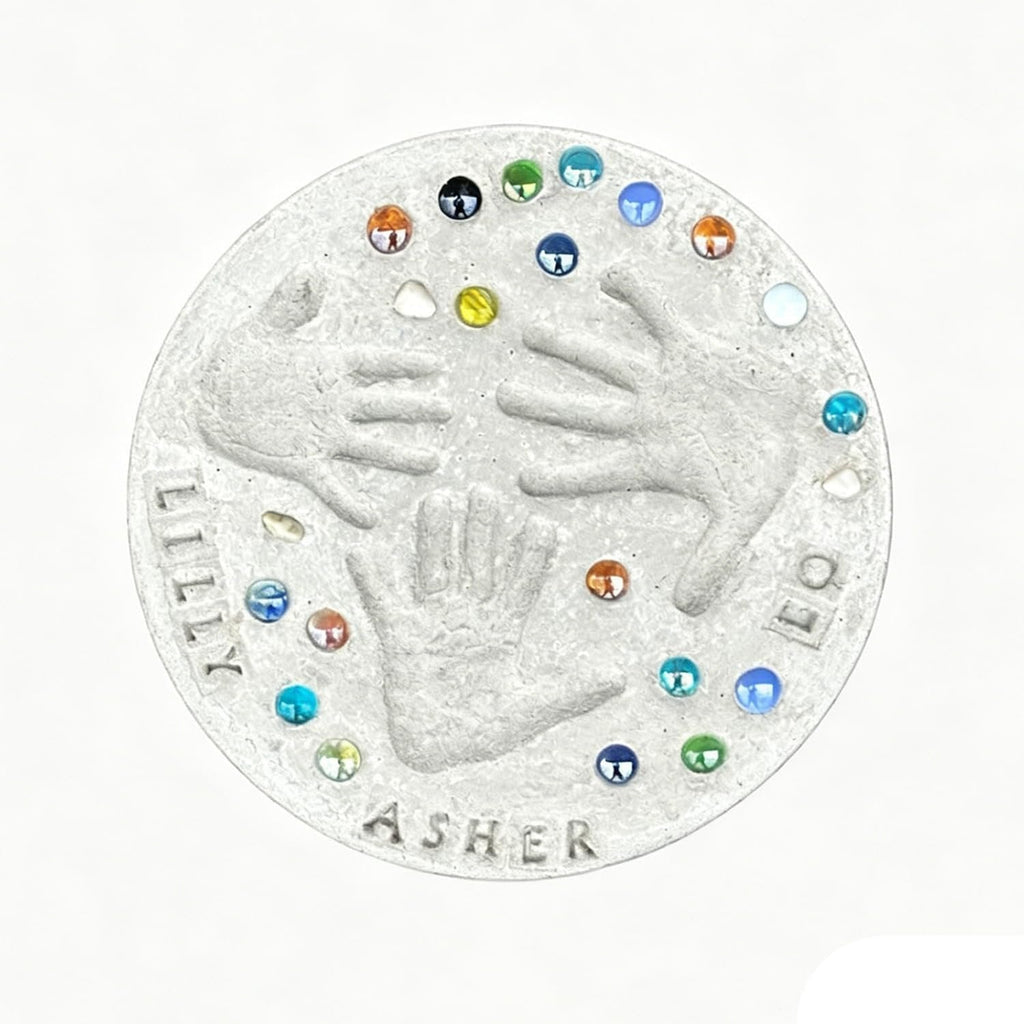 Freeze Time DIY Handprint Stepping Stone Kit🔥