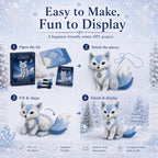 🔥LAST DAY 50% OFF - ❄️Arctic Winter Guardians DIY Patchwork Kit✨🏆