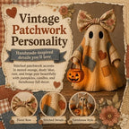 🔥🎁[Halloween Gifts]Lighted Vintage Patchwork Ghost-Buy 2 Get Free Shipping🔥
