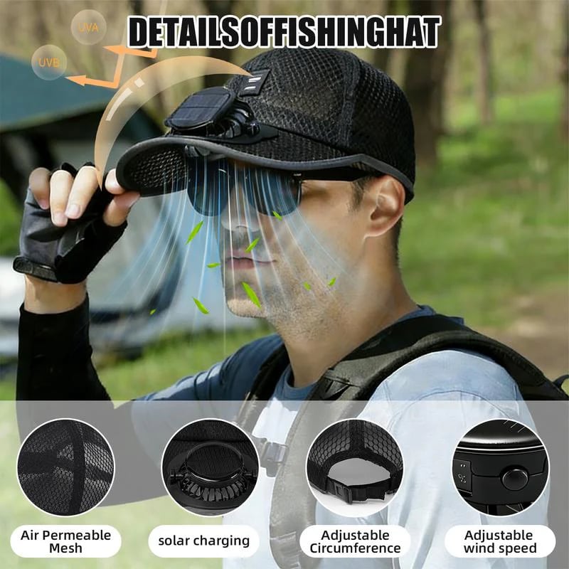 🔥Summer Special Offer-🧢Stay Cool Under the Sun — Without Holding a Fan