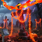 💥ON SALE💥Halloween Chain-Link String Lights, Waterproof✨🕯️🔥