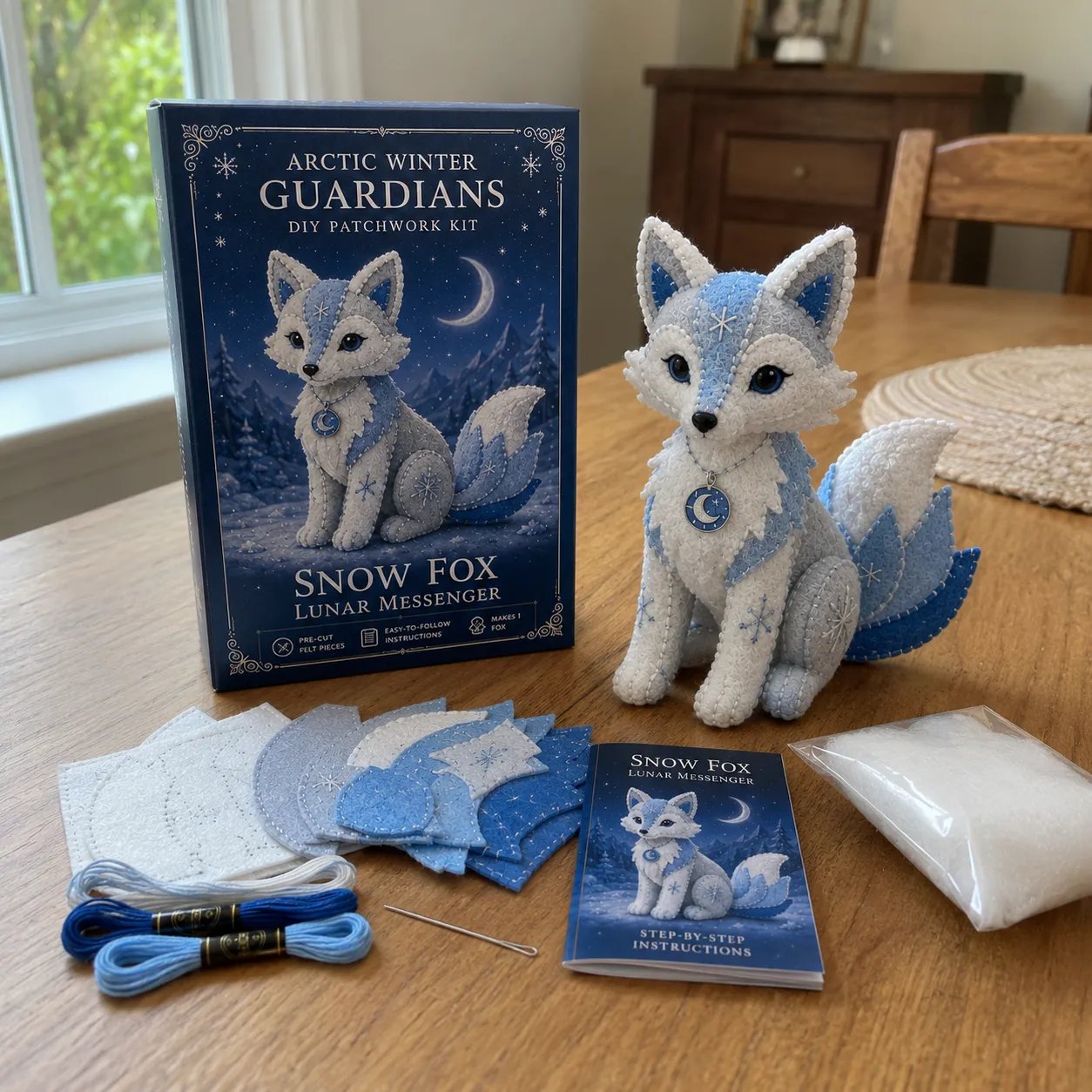 🔥LAST DAY 50% OFF - ❄️Arctic Winter Guardians DIY Patchwork Kit✨🏆