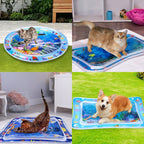 🔥Summer Hot Sale-50% Off😻Baby Pet Water Sensory Mat💋