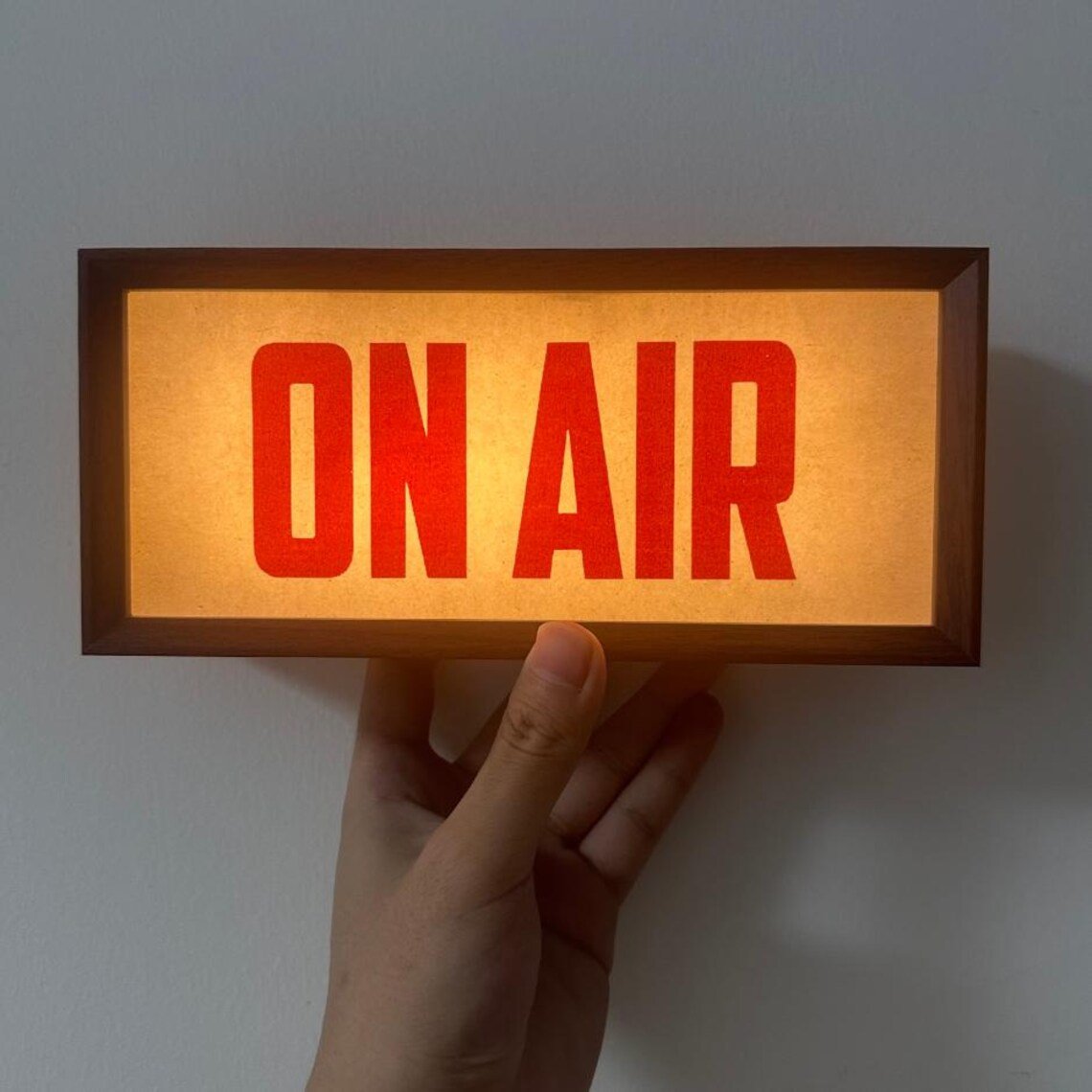 ON AIR Sign Lamp, Podcast Box Sign💋