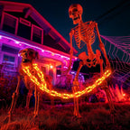 💥ON SALE💥Halloween Chain-Link String Lights, Waterproof✨🕯️🔥