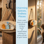 🐱🌊Handmade Sea Glass Cat Wall Hanging🌿