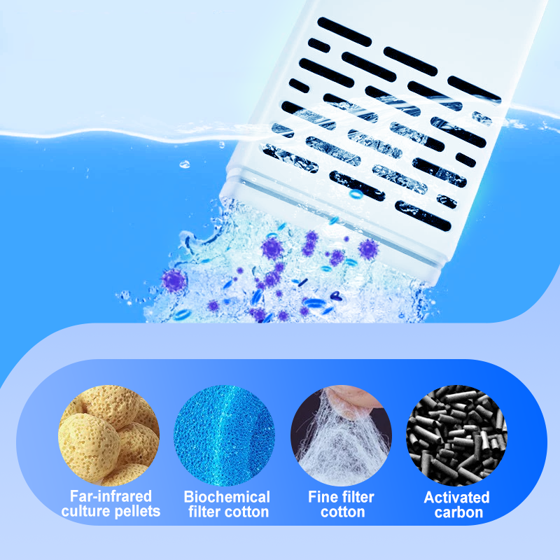 🔥Limited-time offer-Fish Tank 6-in-1 Filter - Filtration, Oxygenation & Water Pumping🔥