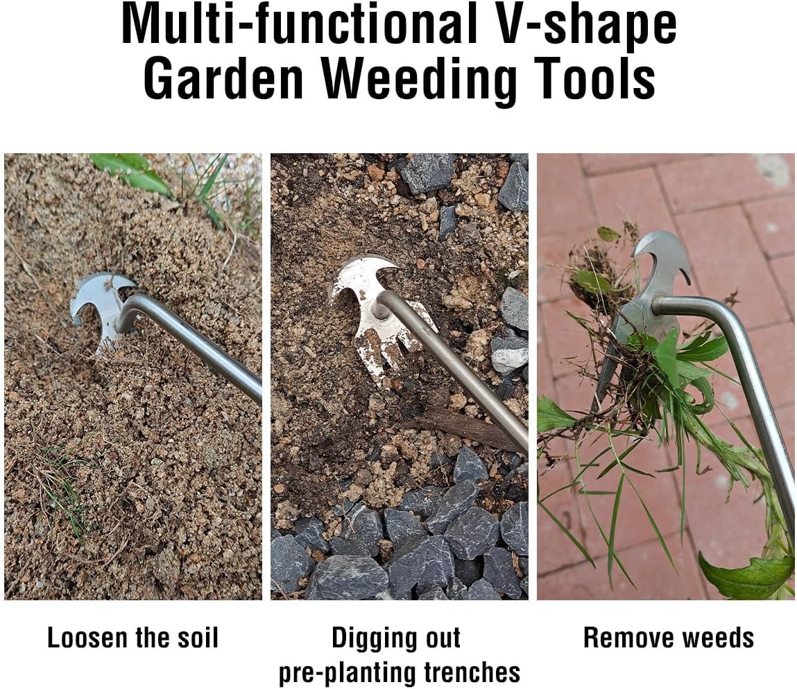 💐Weed Remover – Weed Puller, Effective at Removing Weeds & Easy to Use🔥